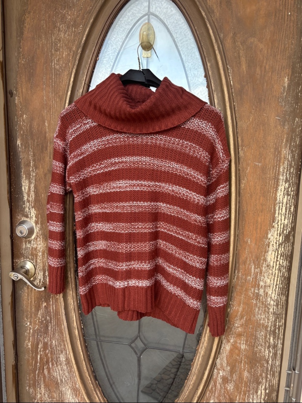 Jason Maxwell Cow Neck Sweater!  xl